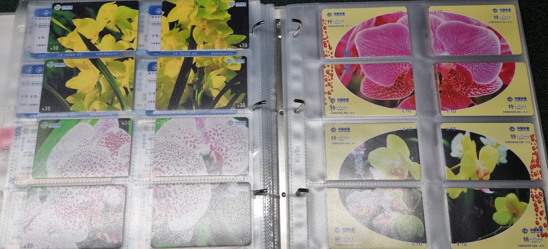 Album: Album 4 silber Telefonkarten Orchideen – Usato da Lostorf venduto da Dalbi 7