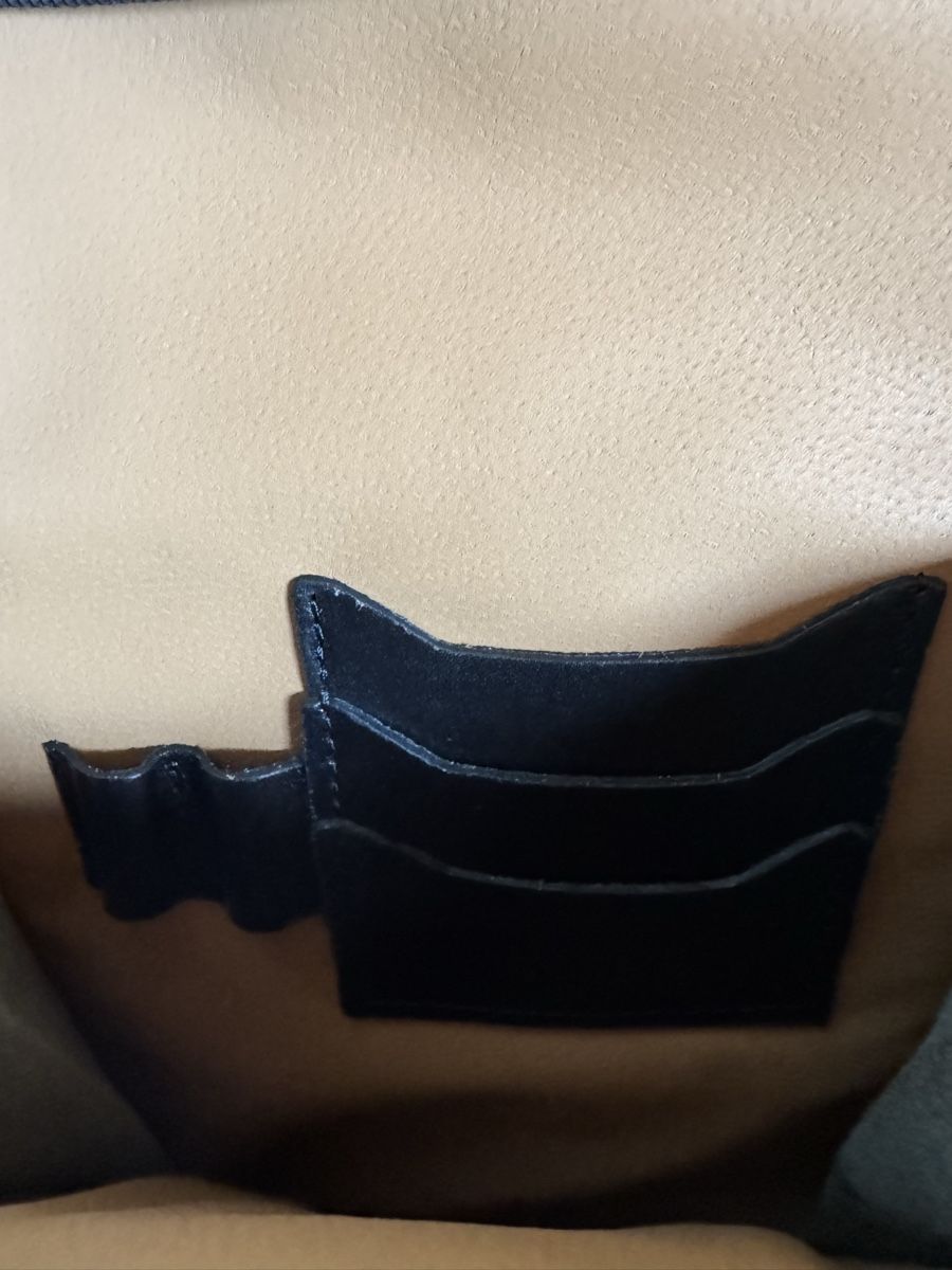 Sacs à dos: Laptoptasche / Rucksack Leder Schwarz – Neuf (Voir description) à Therwil par rowe-spezial 4