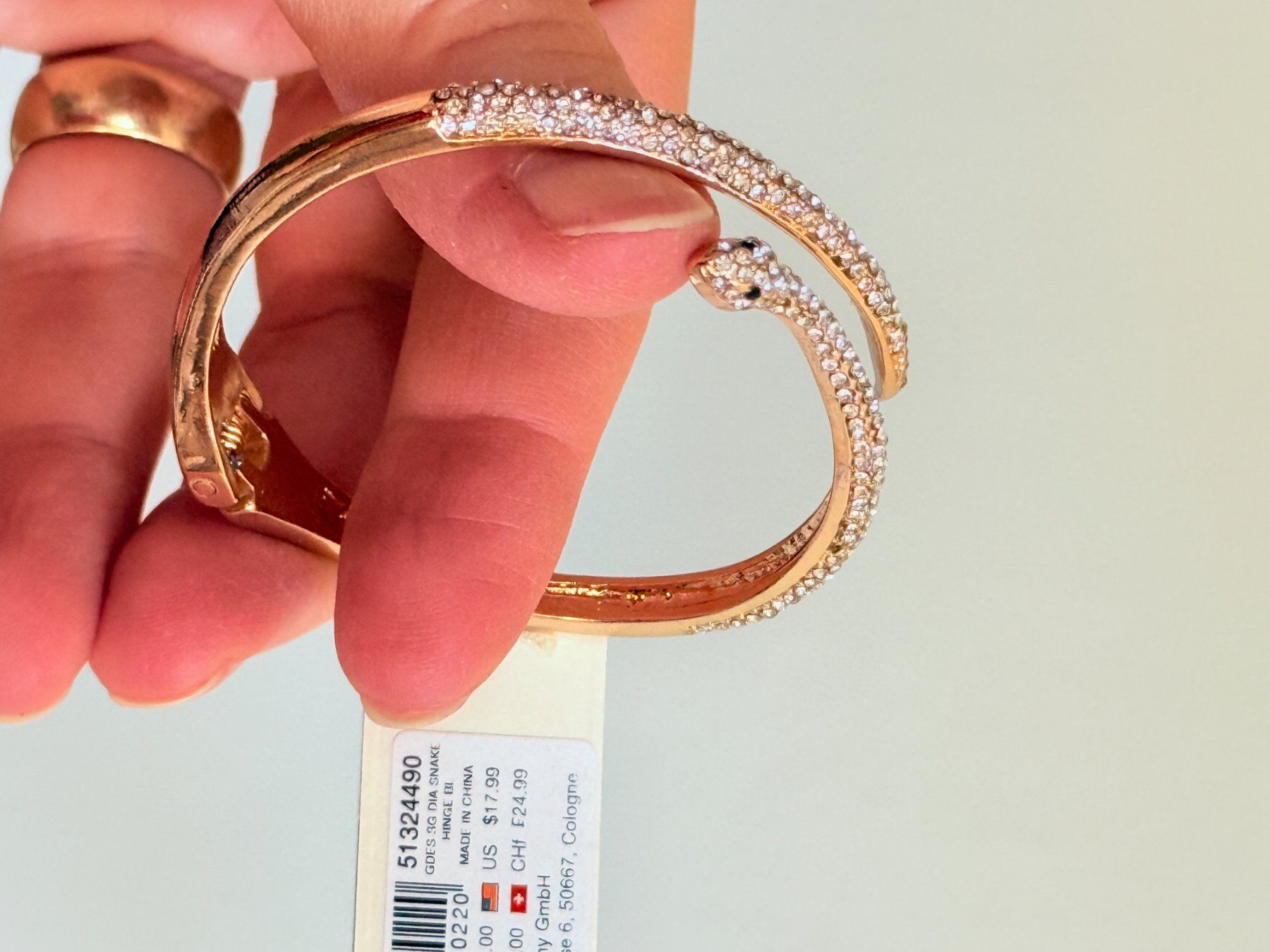Bracciali & Braccialetti: Bracelet serpent , cristaux  - Tendance actu... – Nuovo (secondo la descrizione) da Genève venduto da AGBERG 4