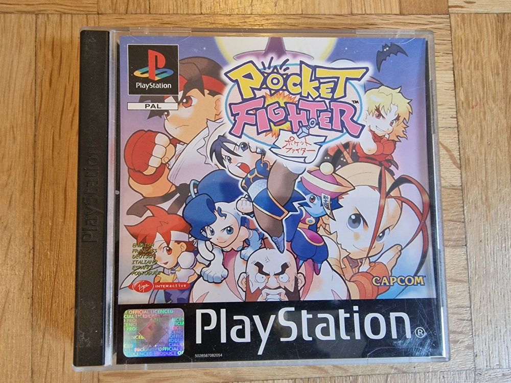 Jeu Pocket Fighter PS1 Version Japonaise - Combat, Bon état, Occasion