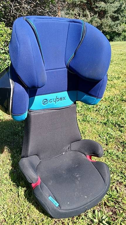 Cybex Seggiolini per auto: Cybex Siège auto pour enfant Solution X-Fix Bleu Isofix – Usato da Genève venduto da ady_6js6