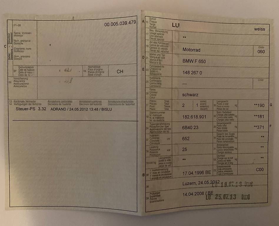 BMW Touring: BMW F650 – Usato da Schenkon venduto da Mnop 3