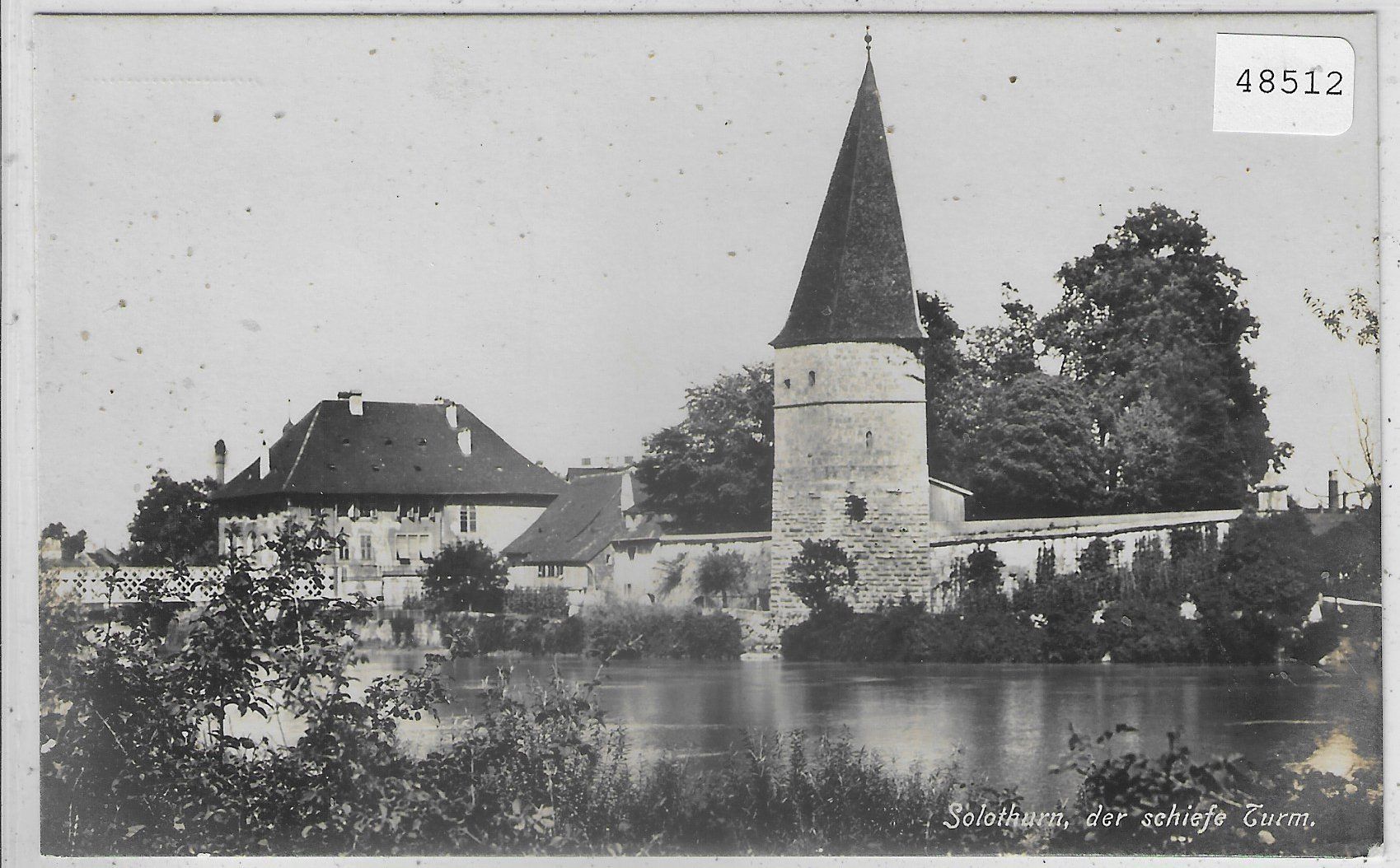 Cartes postales: Solothurn - der schiefe Turm – D'occasion à Ettingen par Kartenplanet