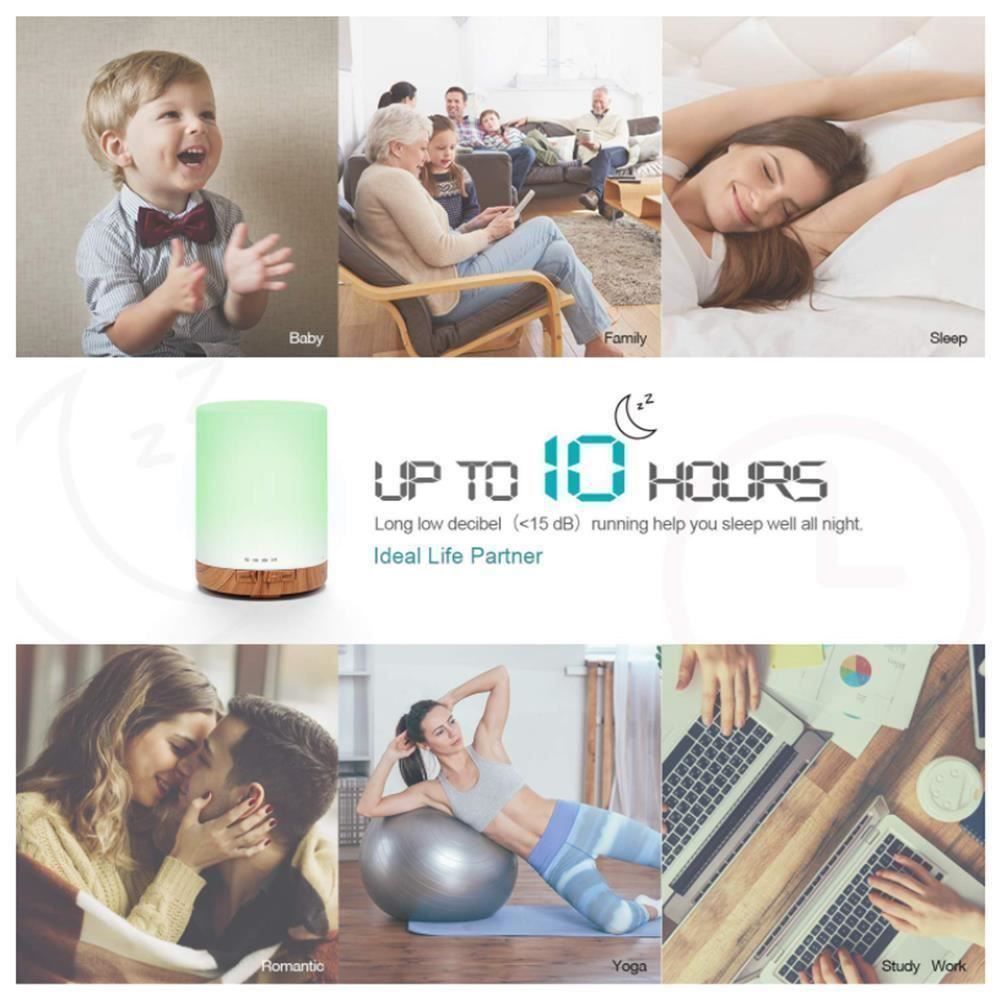 Humidificateurs: Luftbefeuchter Raum Diffuser 300ml – Neuf (Voir description) à Thun par Newnewshop 6