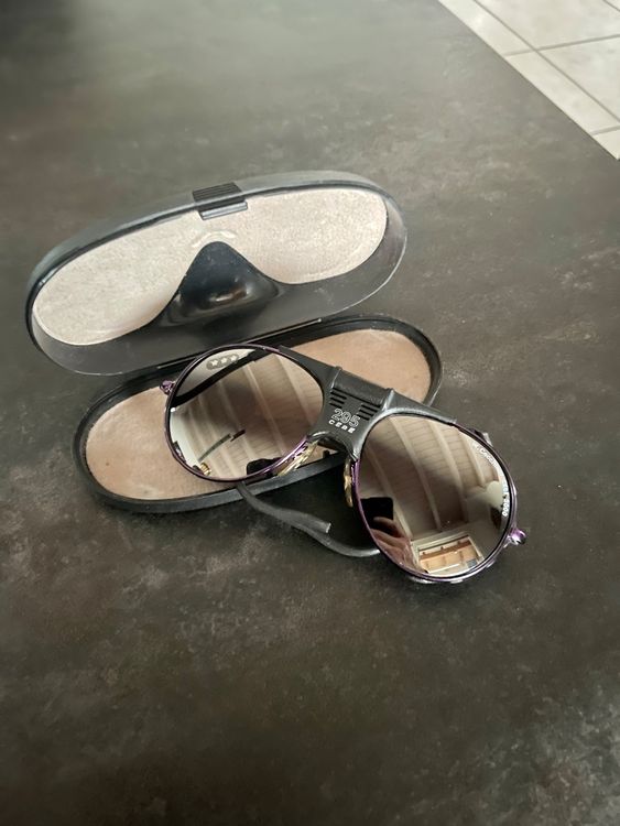 Lunettes de soleil vintage CEBE 2000 « GLACIER » NOS - France années 90 - Grande - Sport - Alpinismo - Originales - France