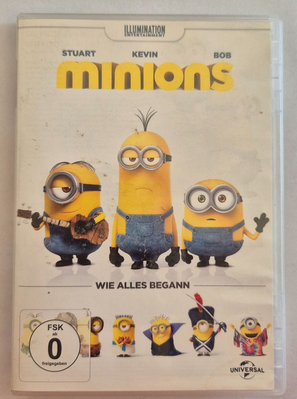 Tutti i DVDs: Minions - Wie alles begann – Usato da Nänikon venduto da Scarnuz13