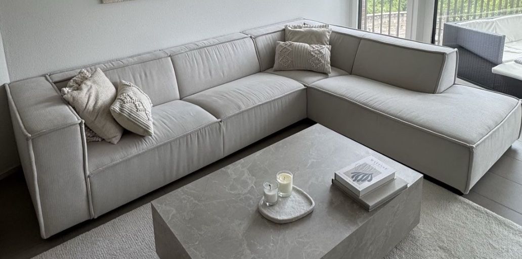 Sofas: L-Couch Sofa Beige – Gebraucht aus Aarau von vic_b62r 1