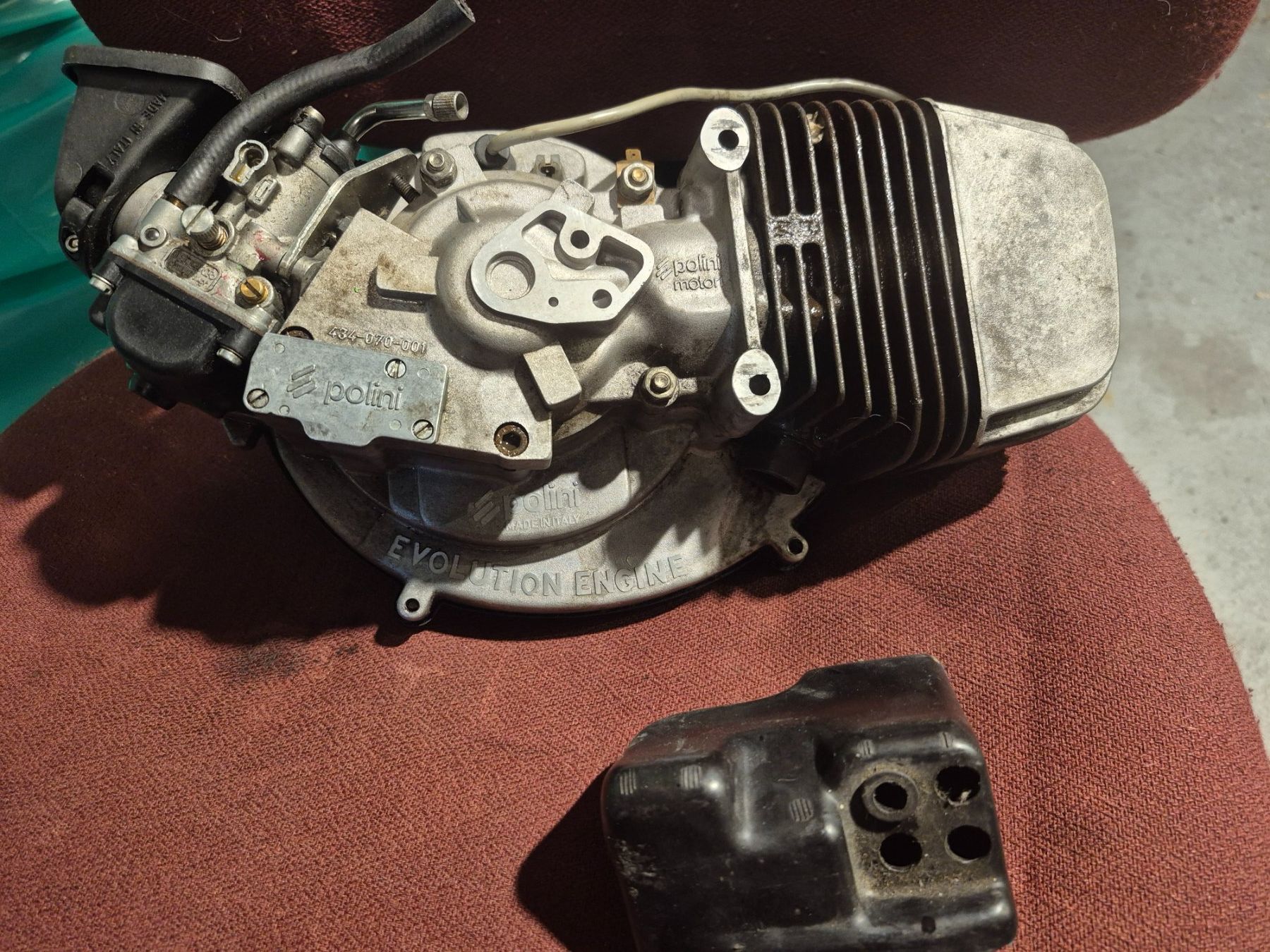 Piaggio Pièces pour mobylette: Moteur Polini 75cc évolution engine Piaggio Ciao – D'occasion à Collombey par mot_ryp9 2