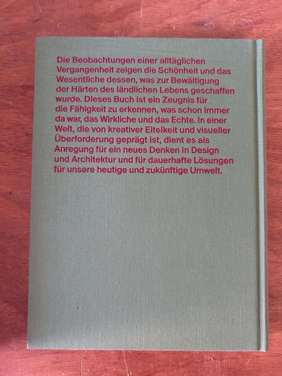 Libri: Eine Art zu leben Ballenberg Notizen Fehlbaum – Usato da Zürich venduto da WWehrle 1