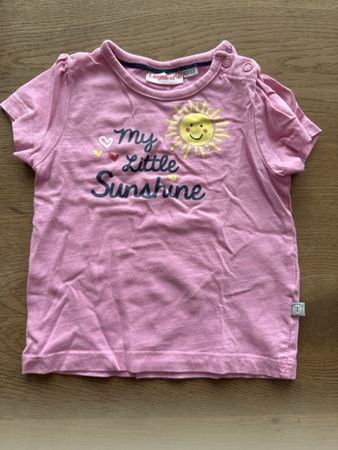 Süsses pinkes T-Shirt "My Little Sunshine" Gr. 92 Sommer