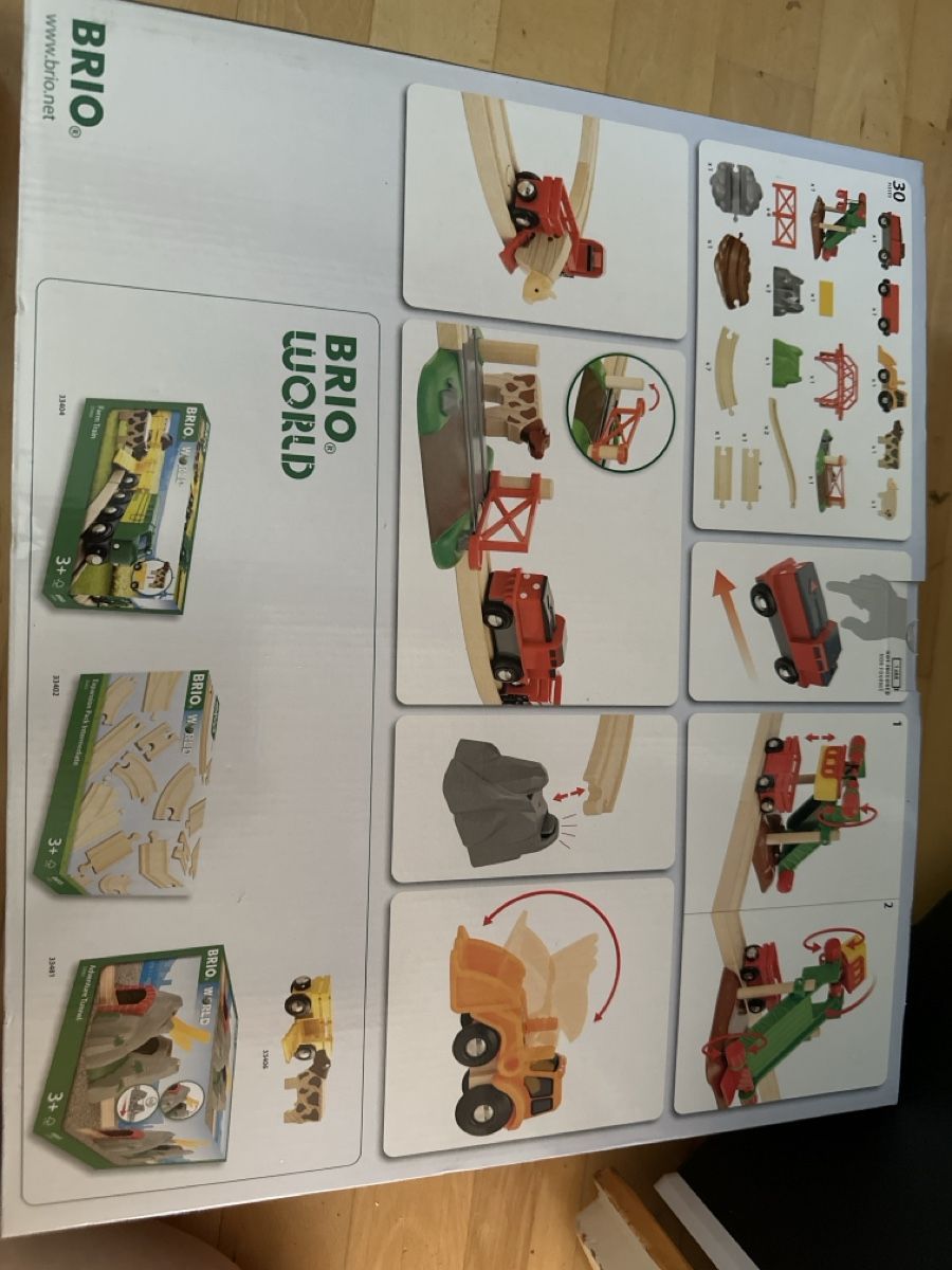 Brio Giocattoli: BRIO World Animal Farm Set  – Nuovo e nell'imballaggio originale da Schaffhausen venduto da T3CHNIKFR3AK