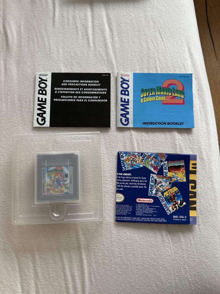 Giochi: Gameboy Super Mario Land 2 OVP/CIB – Usato da Quarten venduto da Film_Fan 2