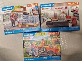 3x Playmobil migros mania