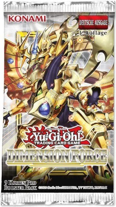 Yugioh Carte collezionabili: Yu-Gi-Oh! Dimension Force Booster Pack DE – Nuovo e nell'imballaggio originale da Basel venduto da LegacyLink