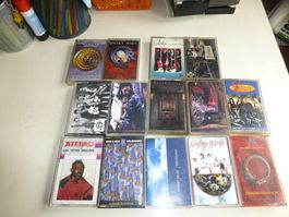 14 Musikkassetten rock im ungeprüften Zustand