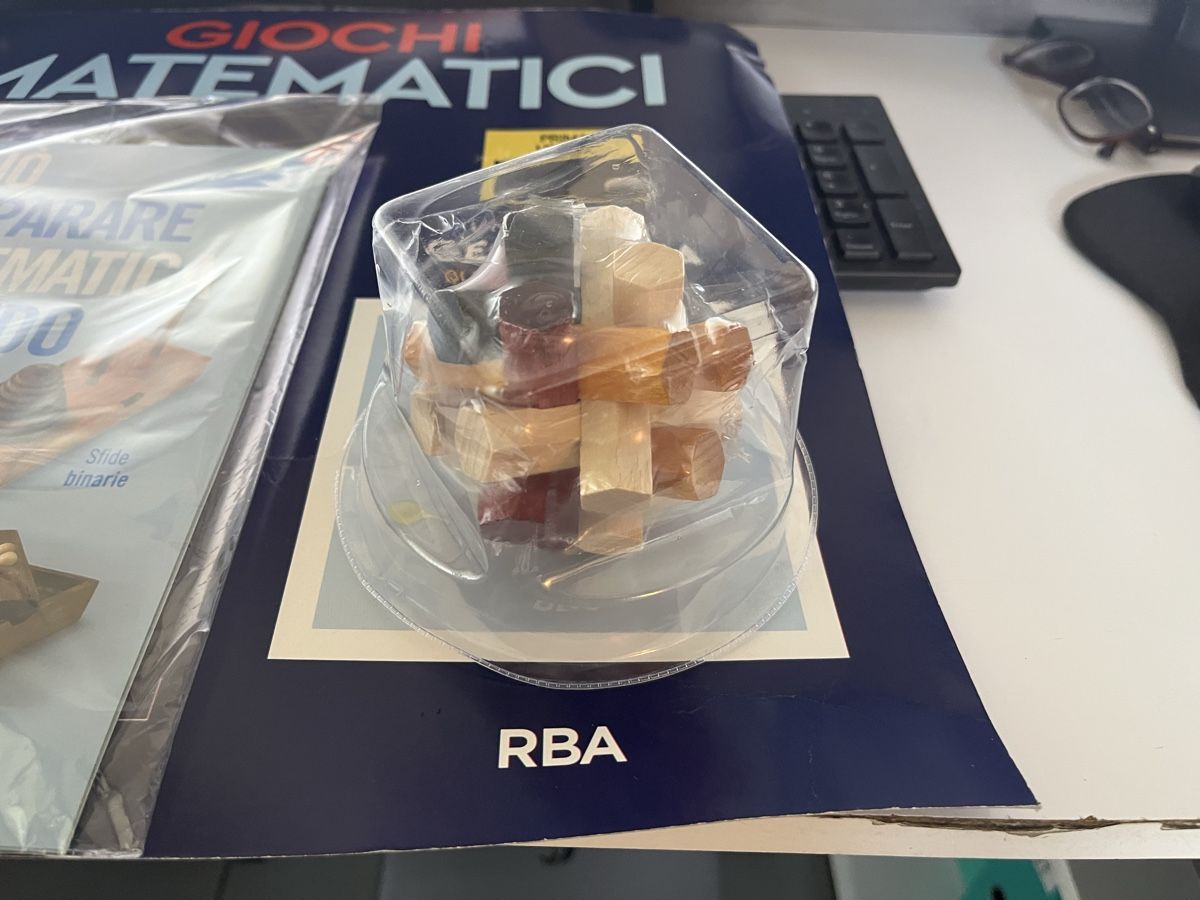 Giochi: Giochi Matematici Burr Esagonale - Impara Giocando! – Nuovo e nell'imballaggio originale da Chiasso venduto da fairy81 1
