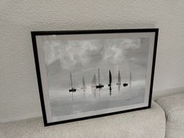 Peinture monochrome à l'encre de Chine