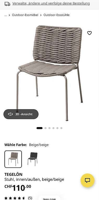 Ikea Tischset: Ikea Gartenmöbel – Gebraucht aus Bülach von han_s79k 3