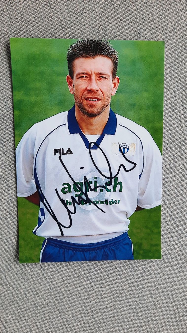 Autographes: Autogramm Urs Fischer – D'occasion à Schmerikon par Olympia04
