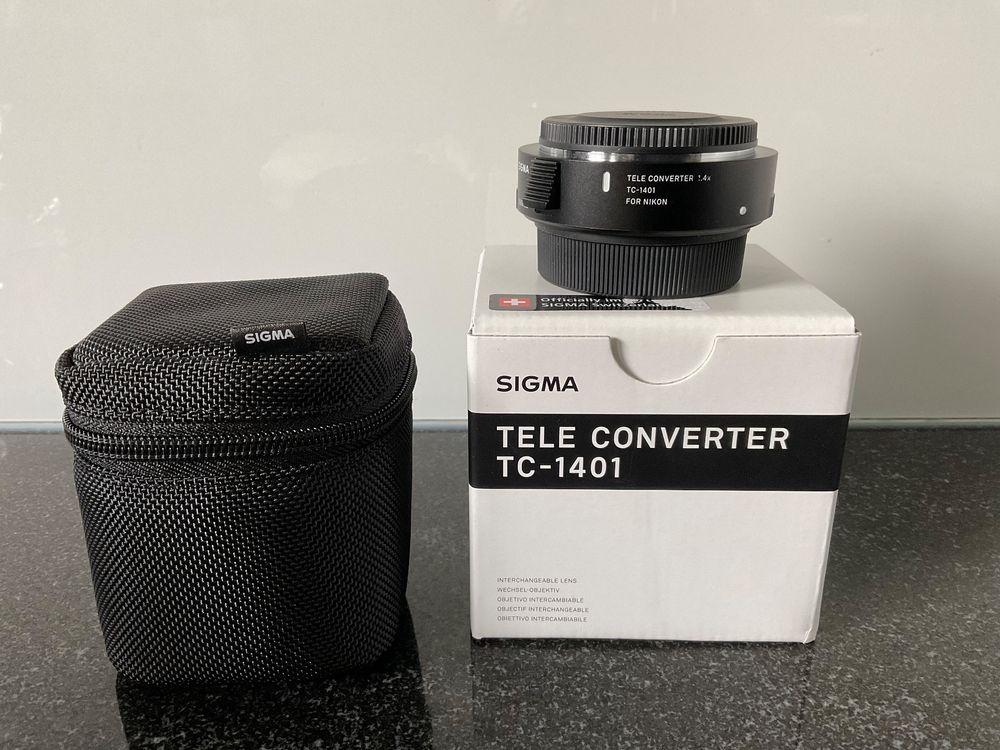 Convertisseur Sigma AF X1,4 Pour Objectifs Nikon, Occasion Fonctionnel