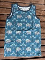 Unikat Top mit Elefanten Muster, 152/158