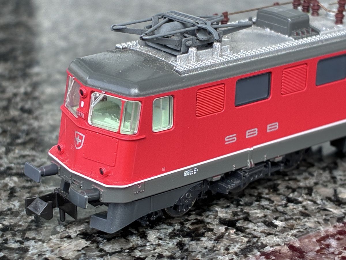 Fleischmann Modellini di ferrovie: Fleischmann Ae 6/6 Brugg Digital – Usato da Neunkirch venduto da Steff74 3