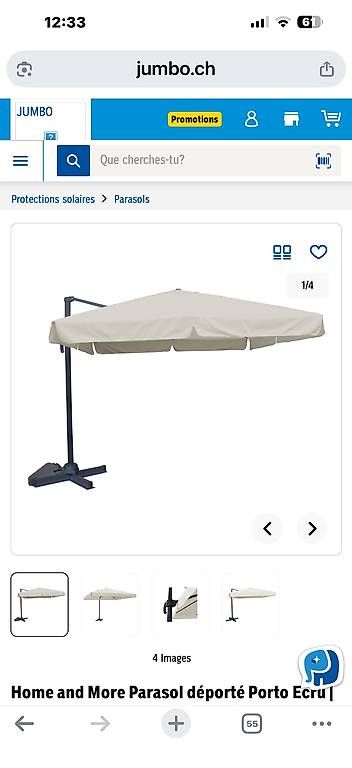 Ombrelloni: Parasol déporté – Usato da Laconnex venduto da den_ryq8