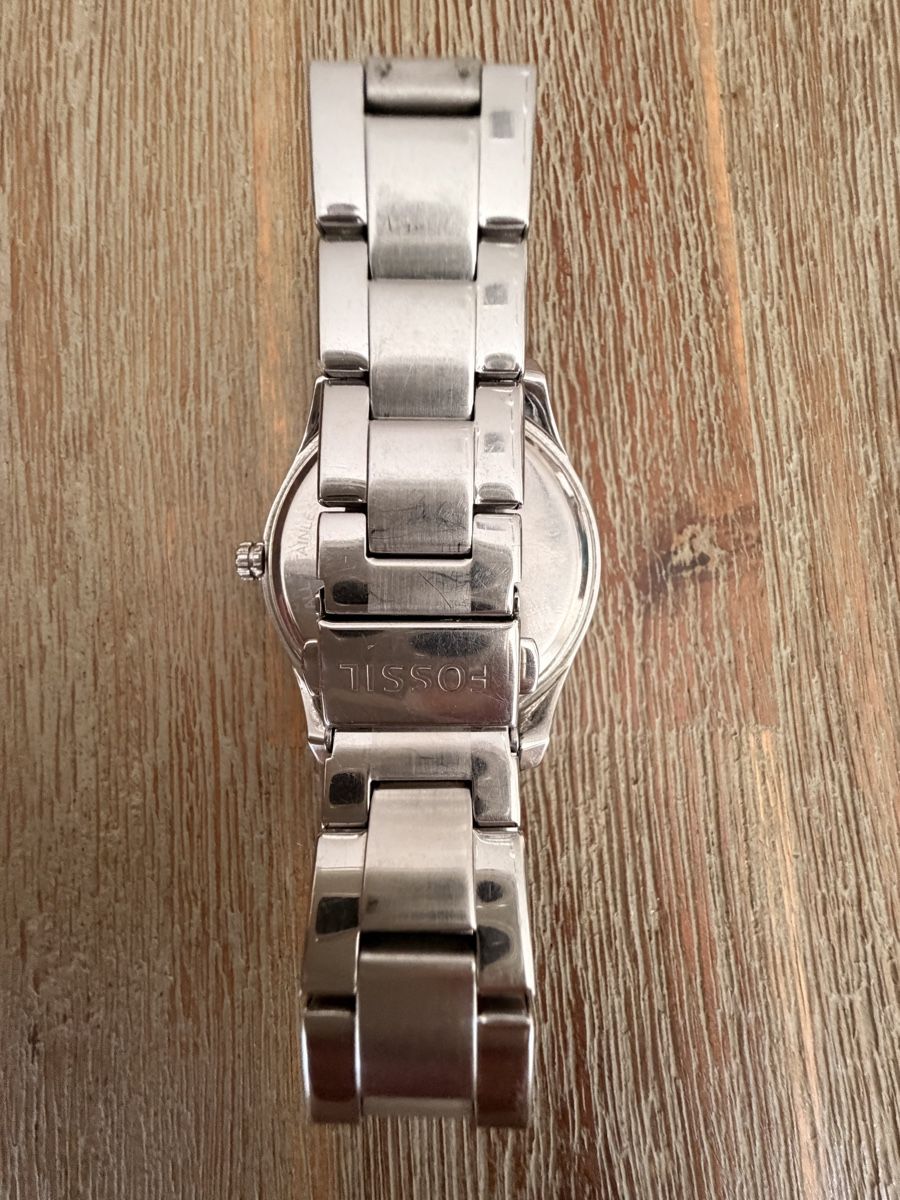 Fossil Orologi: Fossil Damenuhr mit Zirkonia – Usato da Oensingen venduto da Widder2010r 2