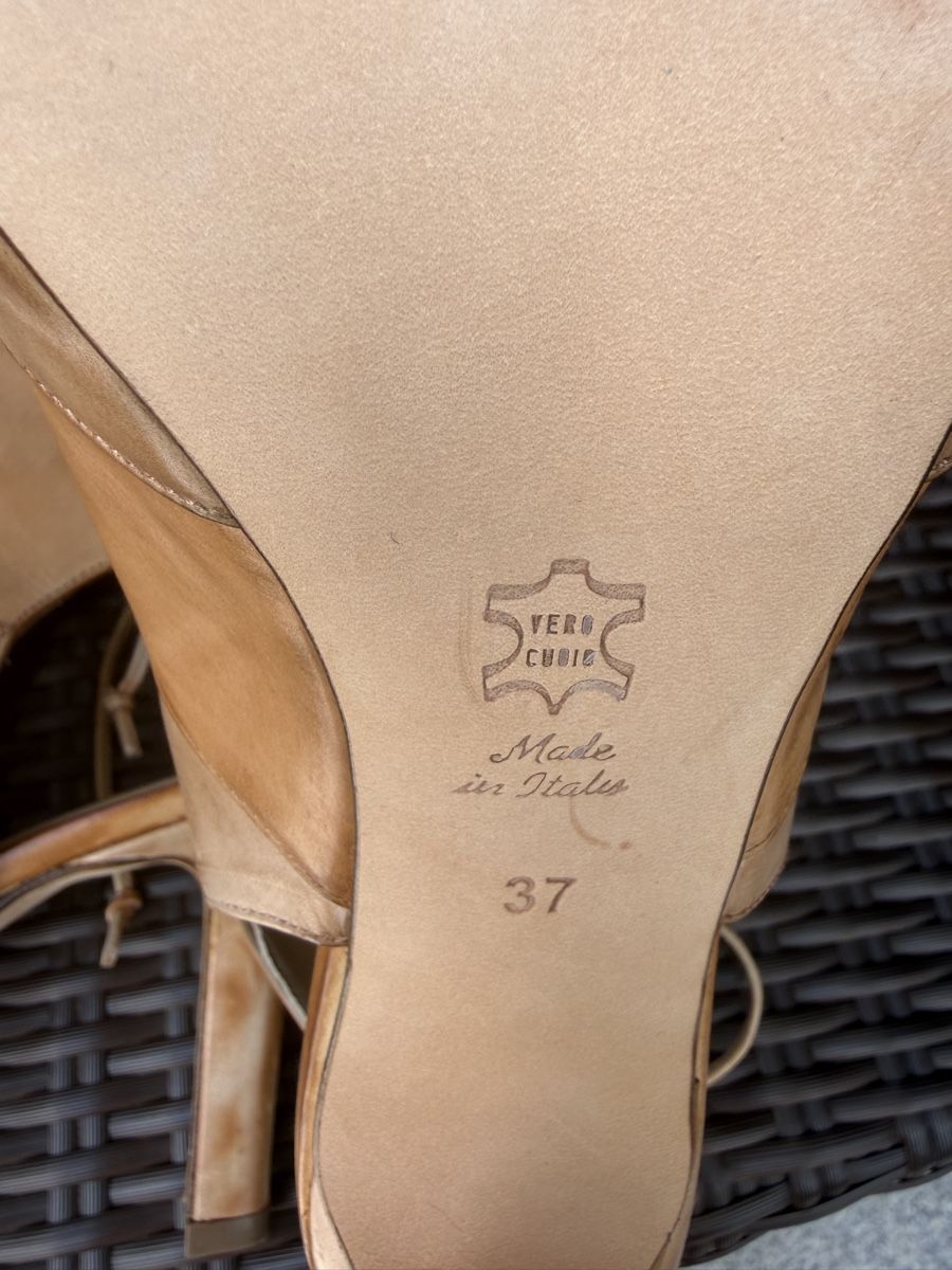 Scarpe da donna: Calpierre Damenschuh Leder Grösse 37 – Usato da Oberiberg venduto da tschalunbiker 4