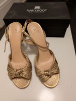 Navyboot Goldene Sandalen, Gr. 39, Sommer-Look!