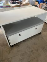 Arbeitstisch mit Sitzbank, weiss, guter Zustand!