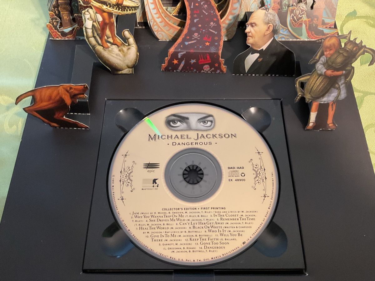 CD: Michael Jackson Dangerous Collector's Edition CD First Print – Usato da Steinach venduto da Quarkie 2