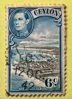 Briefmarken aus Sri Lanka (Ceylon) gestempelt 