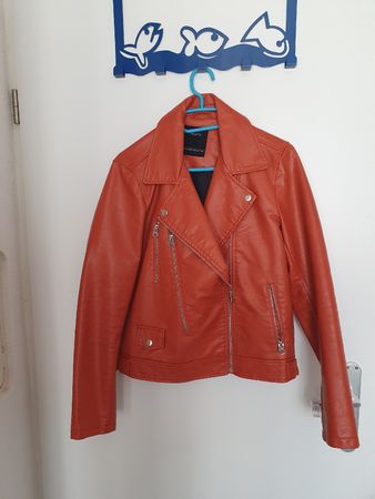 Kunstlederjacke 40