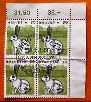 4 er Block Nr.791 mit Stempel  Heiden   