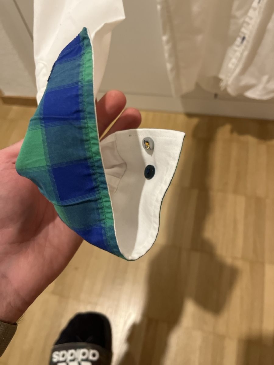 Camicie: Seidenstocker Super Slim Herren Hemd, Grösse 41 – Usato da Zwillikon venduto da Traktorjoe 1