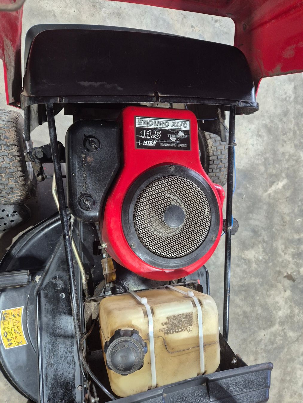 Mtd Rasenmäher: Aufsitzmäher MTD RH 115 – Gebraucht aus Ammerswil AG von Delta71 2