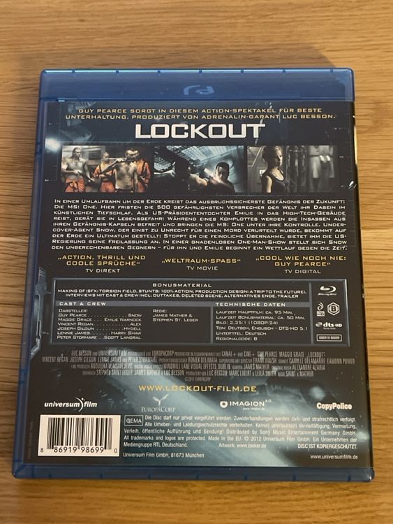 Lockout [Blu Ray] | Kaufen auf Ricardo