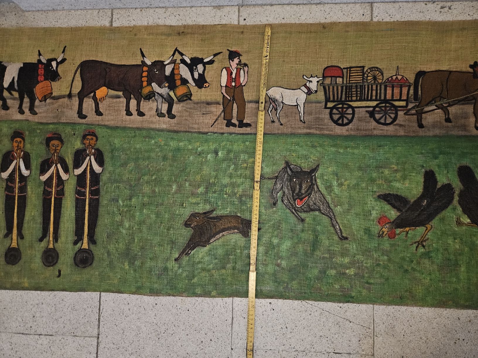 Dipinti: gemälde appenzell – Usato da Schwellbrunn venduto da Rosaroterpanter 1