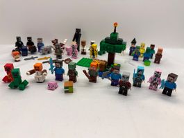 LEGO Minecraft Figuren-Sammlung + Bonusfiguren