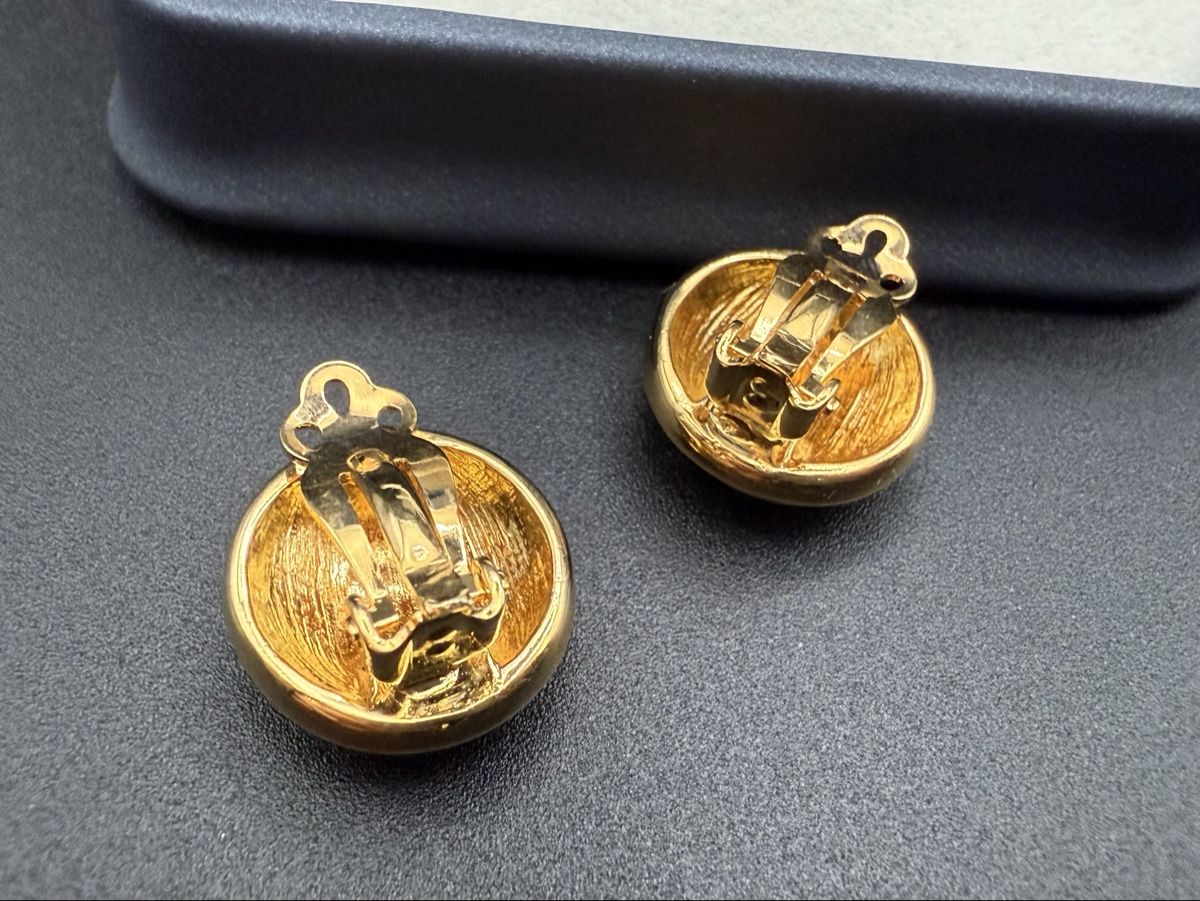 Orecchini pendenti & Orecchini a lobo: Vintage Goldfarbene Ohrringe – Usato da Lamone venduto da LaCantinaMagica 5