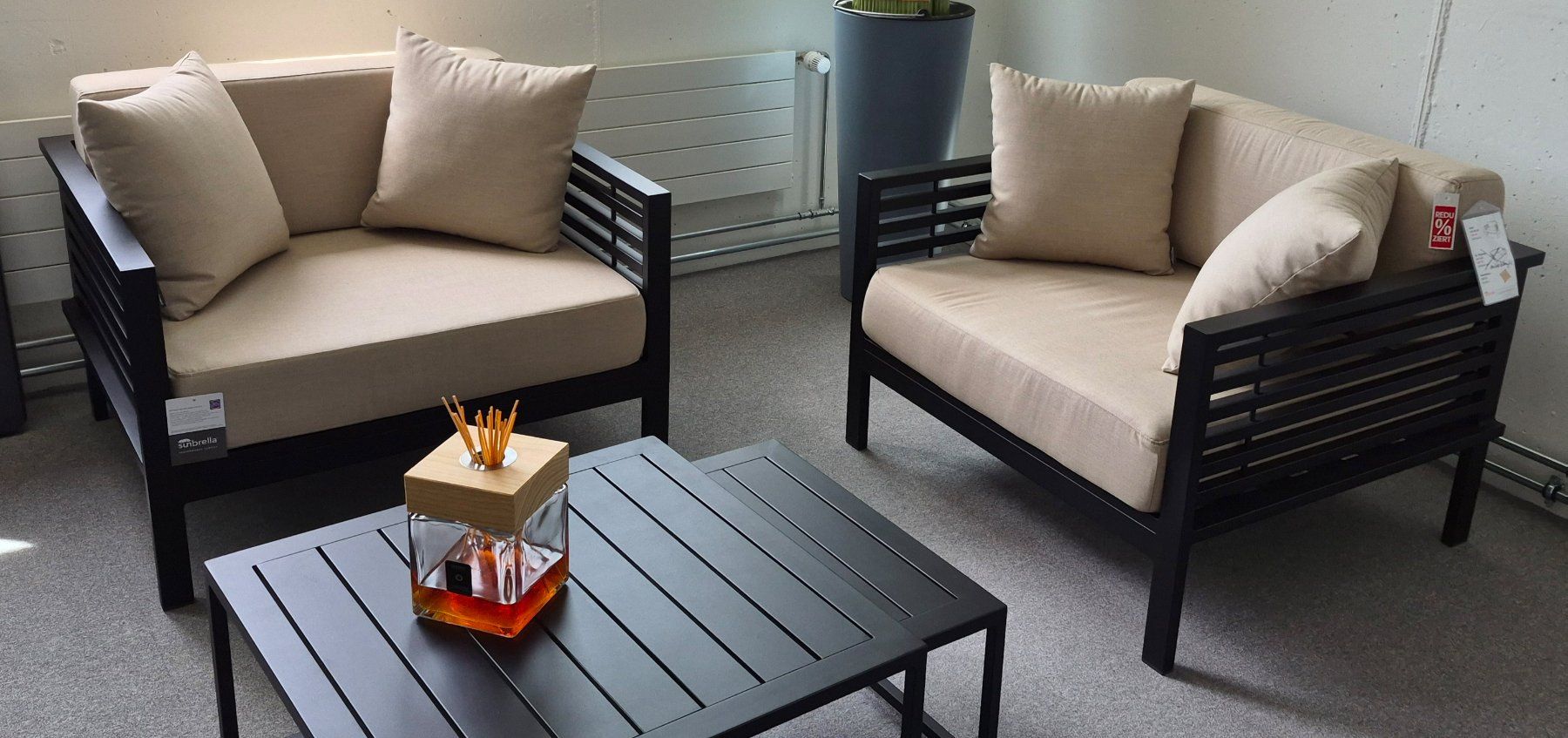 Sessel: Sunbrella Coffee Set aus Ausstellung – Neu (gemäss Beschreibung) aus Fehraltorf von gartenlounge_ch