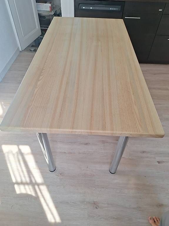 Tavoli: Table haute en frêne blanc – Usato da Perroy venduto da sib_rrf2 2