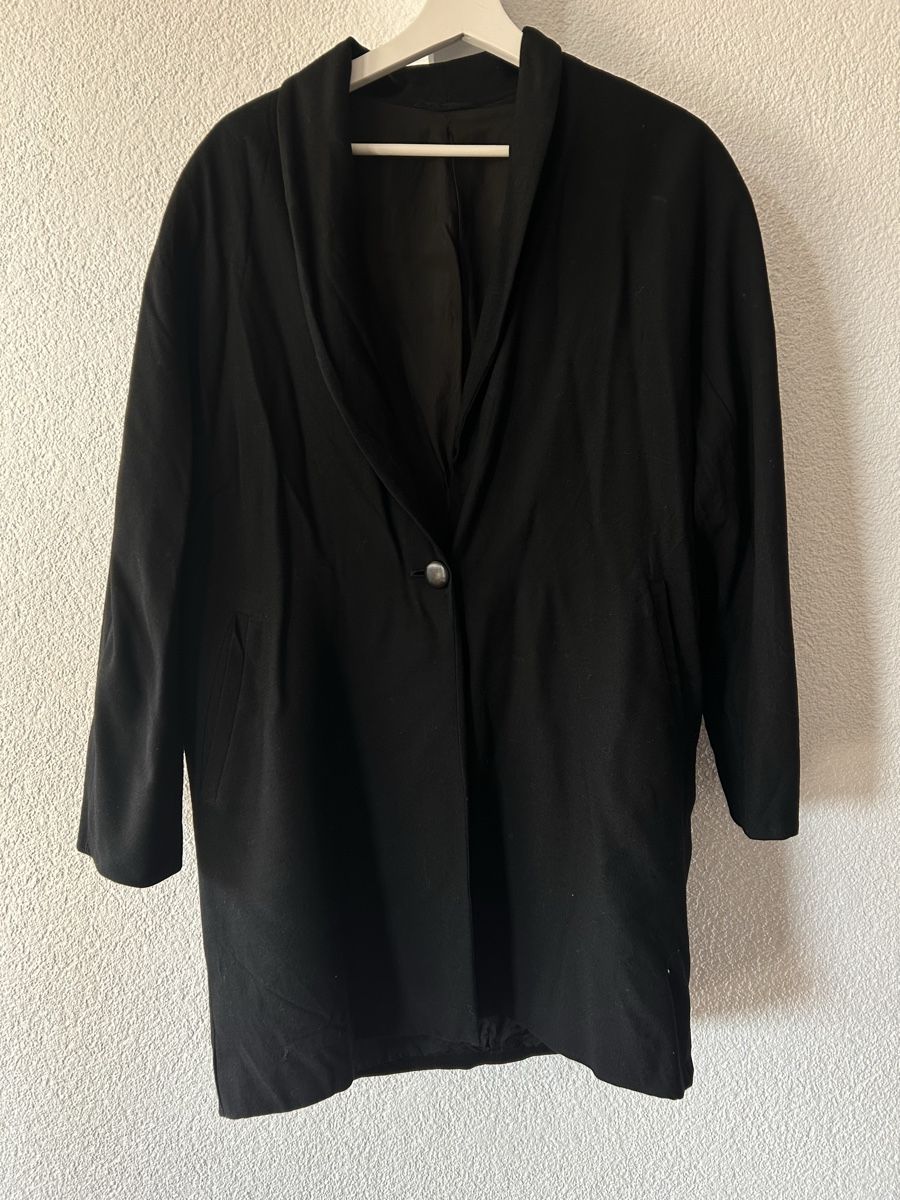 Max Mara Cappotti: Max Mara Wolle Blazer Mantel M bis L oversized – Usato da St. Gallen venduto da jojan 1