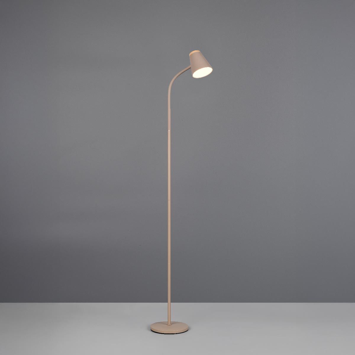 Lampade: LED Stehleuchte, Beige, 145 cm Höhe – Nuovo (secondo la descrizione) da Kreuzlingen venduto da Smart-Light 2