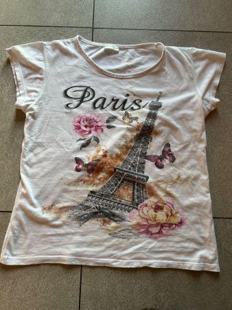 T Shirt PARIS avec des paillettes gr. M