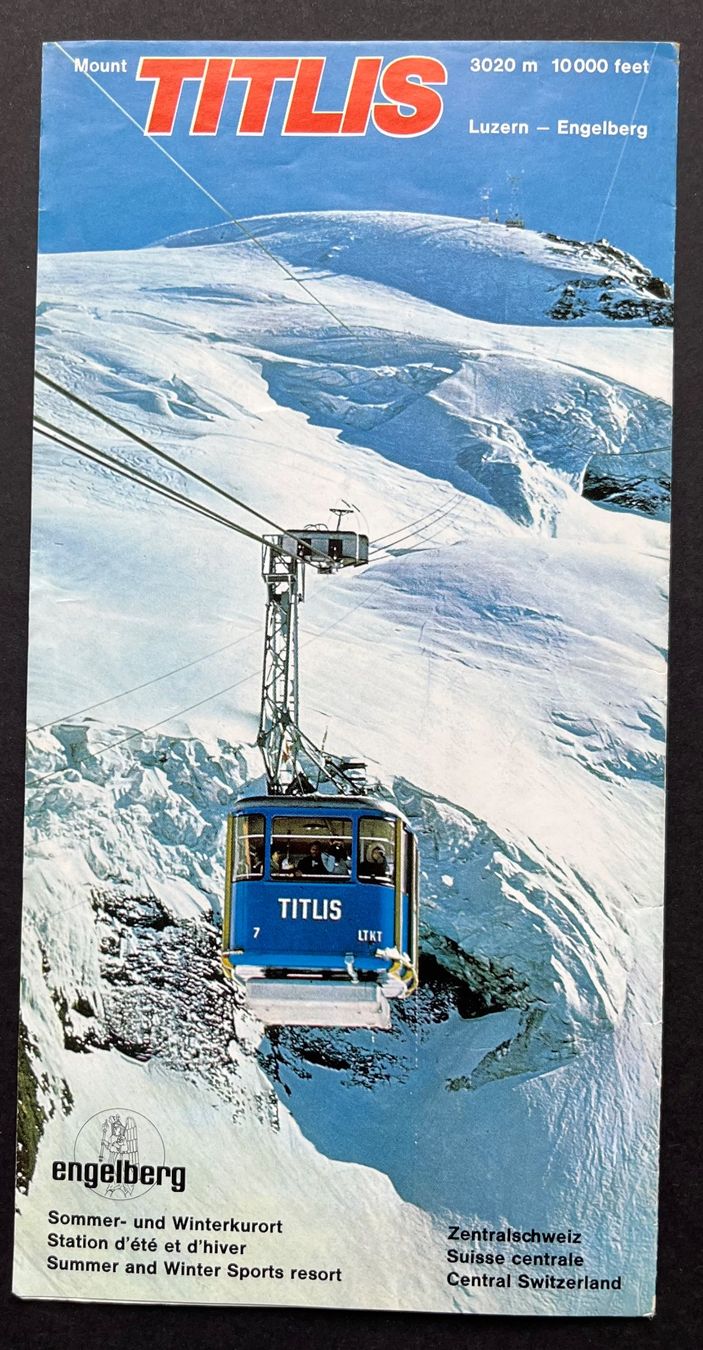Documenti: Titlis Engelberg/ Gondelbahn/ Prospekt – Usato da Ostermundigen venduto da DaxKarten-75 1