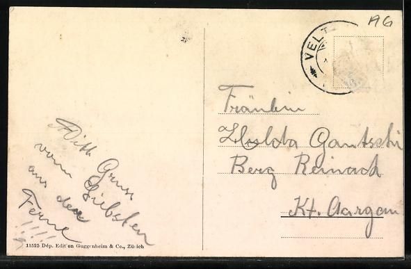 Cartoline postali: AK Veltheim /Aargau, Gesamtansicht – Usato da Berlin venduto da bartko-reher 1
