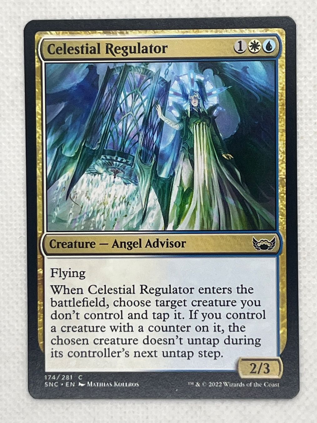 Magic The Gathering Carte collezionabili: Magic: The Gathering - Celestial Regulator - Selten! – Usato da Hinterkappelen venduto da Kim1992