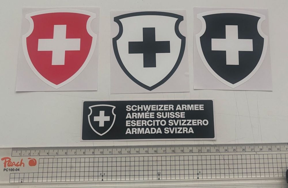 VICTORINOX Autocollant Sticker Couteau Suisse vintage Knife Original 80